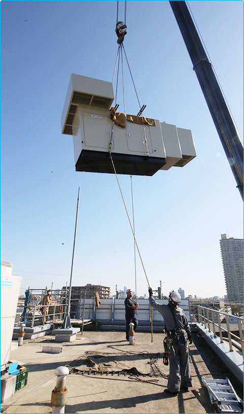 重量鳶工事職人の募集