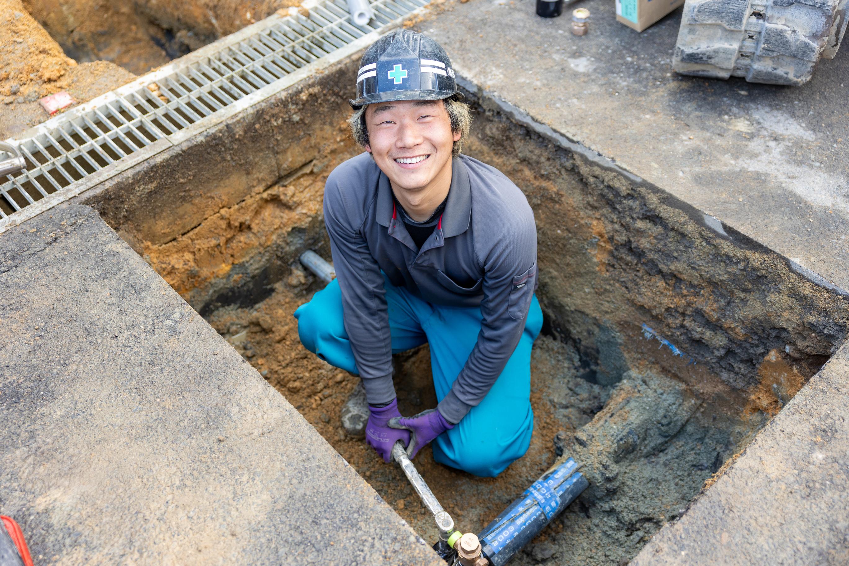 配管工事職人の募集